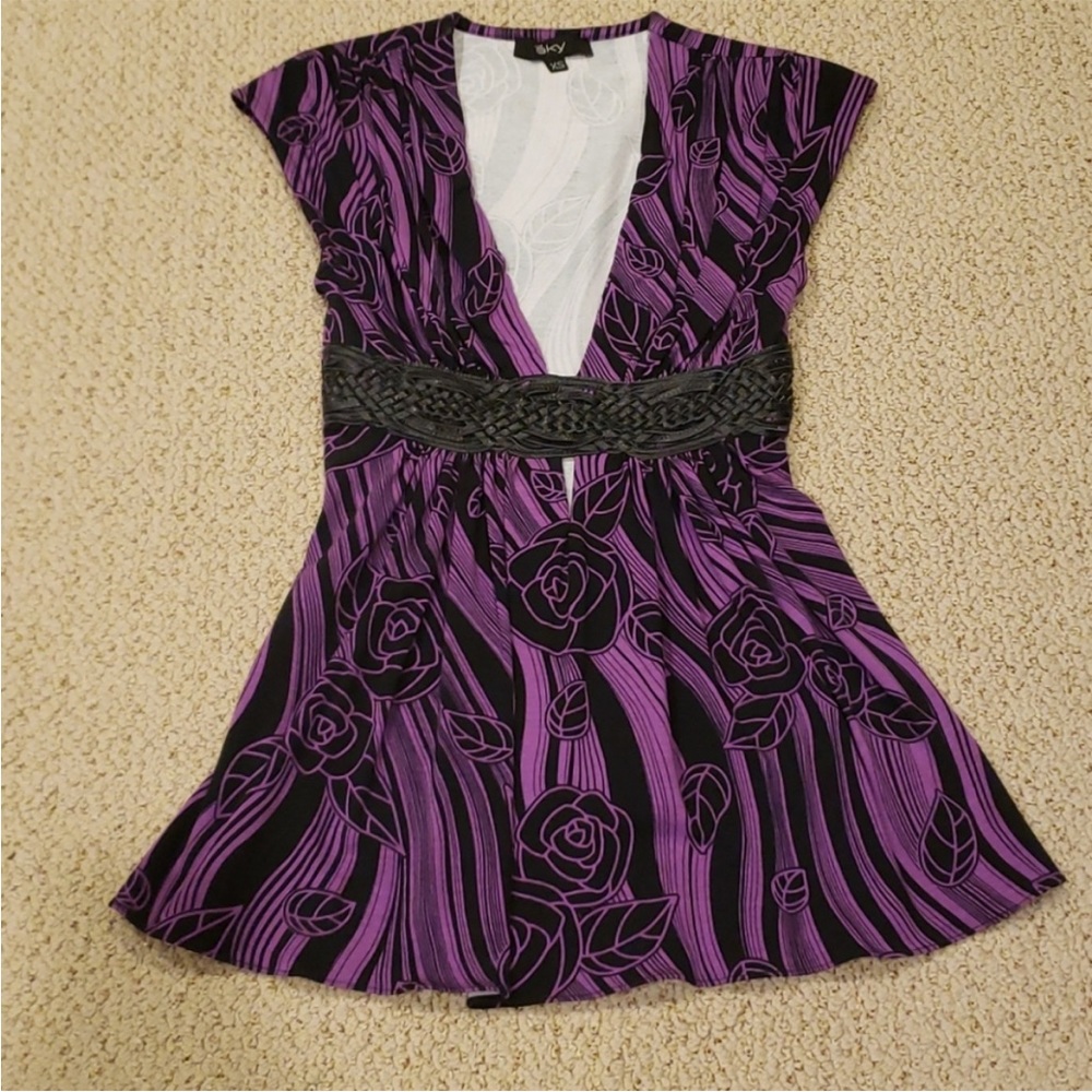 SKY purple top